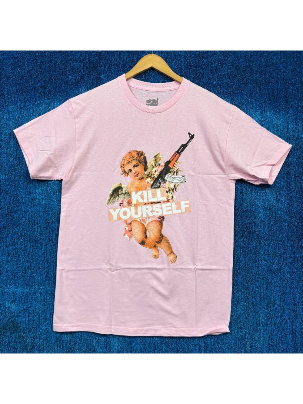 G59 Records x The Suicideboys Kill Yourself Cherub Rap Tee L